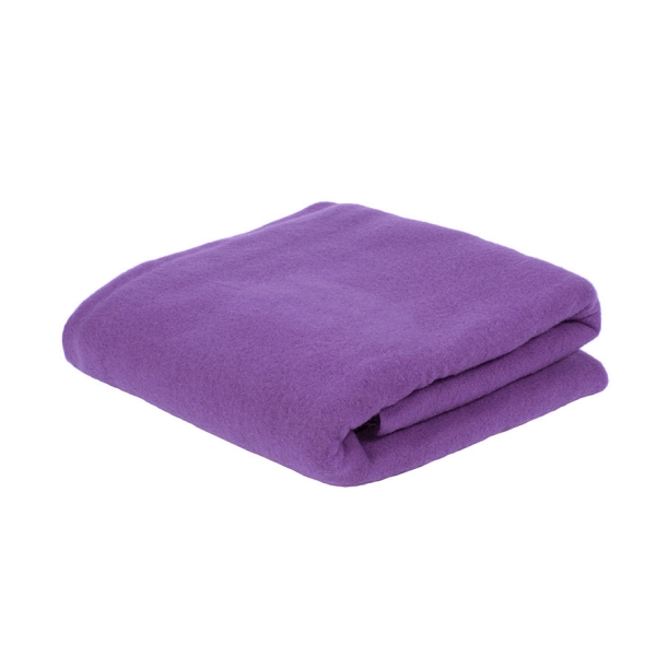 Плед PLAIN; фиолетовый; 100х140 см; флис 150 гр/м2 (Изображение 1)