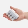 Эспандер кистевой FingerTap, серый с белым (Изображение 5)