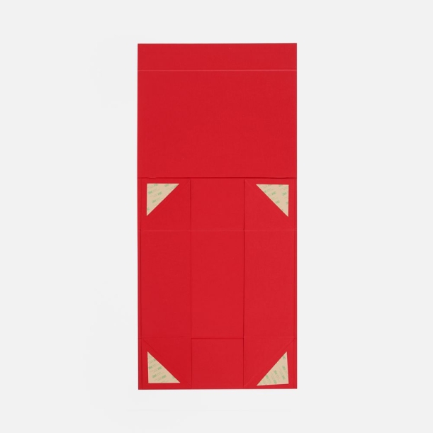 Коробка складная Quadra Fold, красная (Изображение 6)