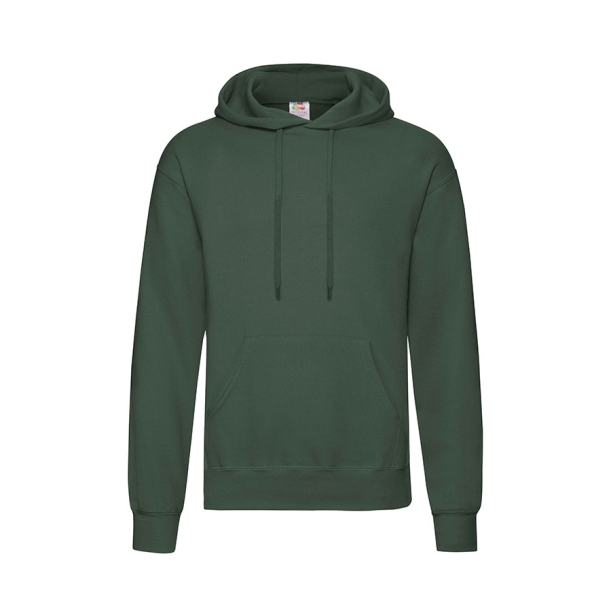 Толстовка мужская "Hooded Sweat", темно-зеленый_L, 80% х/б, 20% п/э, 280 г/м2 (Изображение 1)