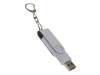 USB 2.0- флешка на 128 Гб с поворотным механизмом и дополнительным разъемом Type-C (белый) 128Gb (Изображение 3)