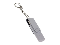 USB 3.0- флешка на 32 Гб с поворотным механизмом и дополнительным разъемом Type-C (белый) 32Gb