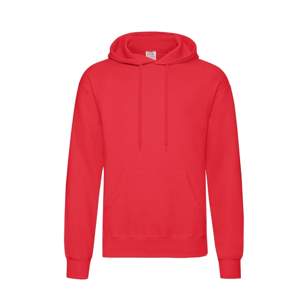 Толстовка мужская "Hooded Sweat", красный_S, 80% х/б, 20% п/э, 280 г/м2 (Изображение 1)