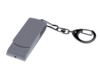 USB 2.0- флешка промо Варуна на 512 Мбайт с поворотным механизмом (серый) 512Mb (Изображение 2)