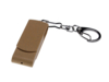 USB 2.0- флешка промо Варуна на 512 Мбайт с поворотным механизмом (коричневый) 512Mb (Изображение 2)