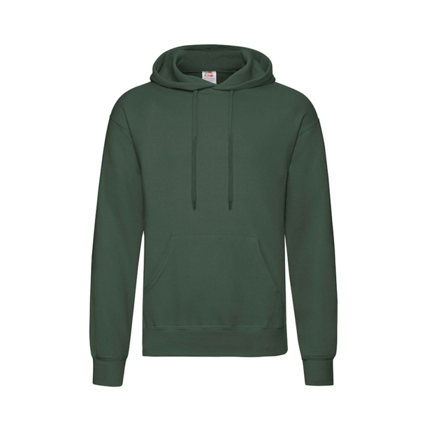 Толстовка "Hooded Sweat", темно-зеленый_M, 80% х/б, 20% п/э, 280 г/м2 (Изображение 1)