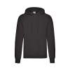 Толстовка мужская с начесом "Сlassic Hooded Sweat", черный_XL, 80% х/б, 20% п/э, 280 г/м2 (Изображение 1)