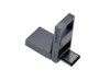 USB 3.0-флешка на 64 Гб с разъемами USB-A и Type-C (серебристый) 64Gb (Изображение 2)