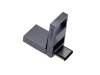 USB 3.0-флешка на 64 Гб с разъемами USB-A и Type-C (серебристый) 64Gb (Изображение 2)