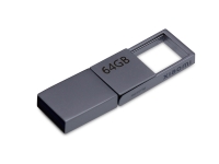 USB 3.0-флешка на 64 Гб с разъемами USB-A и Type-C (серебристый) 64Gb