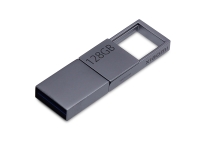 USB 3.0-флешка на 128 Гб с разъемами USB-A и Type-C (серебристый) 128Gb