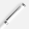 Ручка шариковая Finn Chrome, белая (Изображение 3)