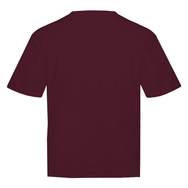 Футболка унисекс оверсайз STAN хлопок 240, 56 (Бордовый) 44/XS (Изображение 3)