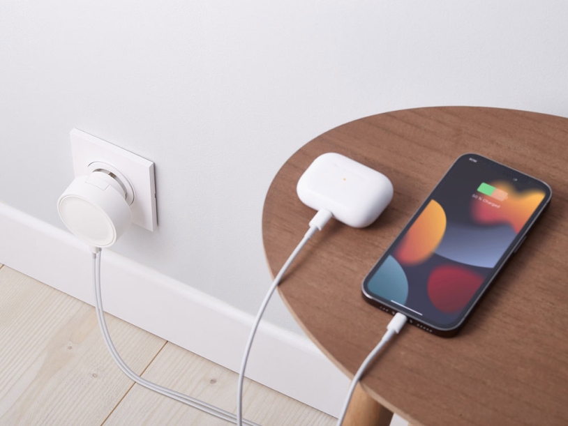 Адаптер питания USB Poweron (белый)  (Изображение 12)