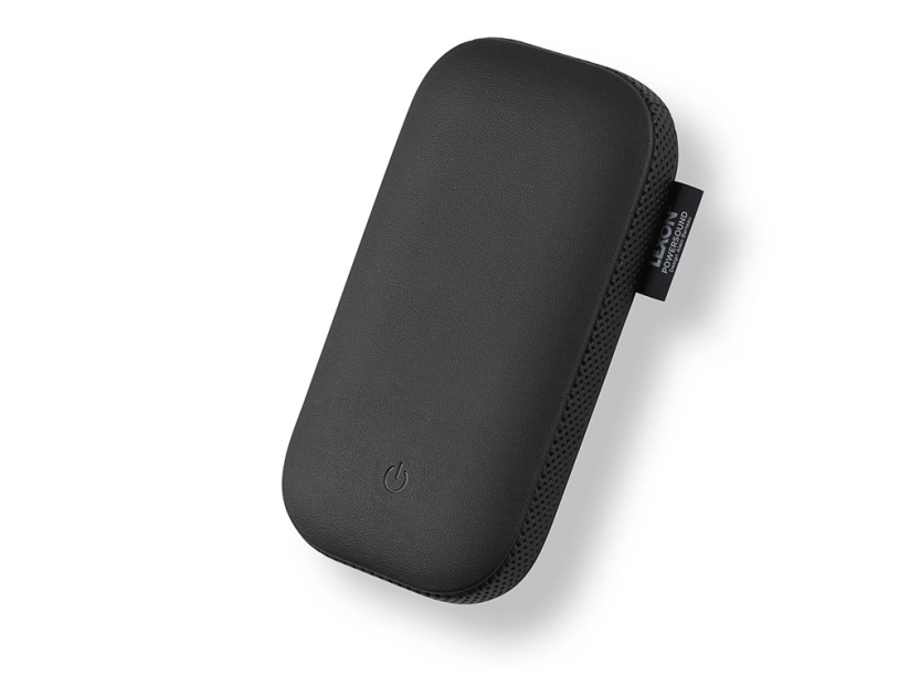 Внешний аккумулятор с беспроводной колонкой Powersound, черный (Изображение 1)