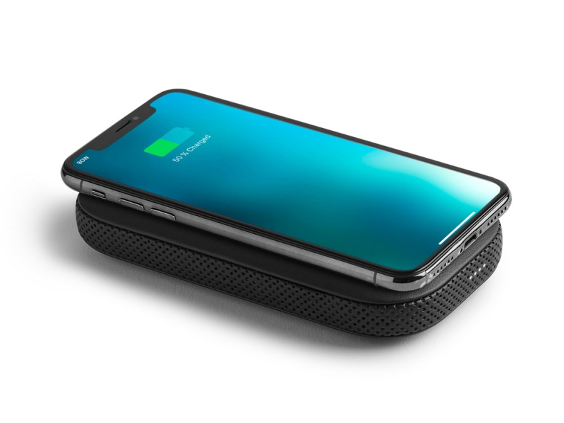 Внешний аккумулятор с беспроводной колонкой Powersound, черный (Изображение 4)