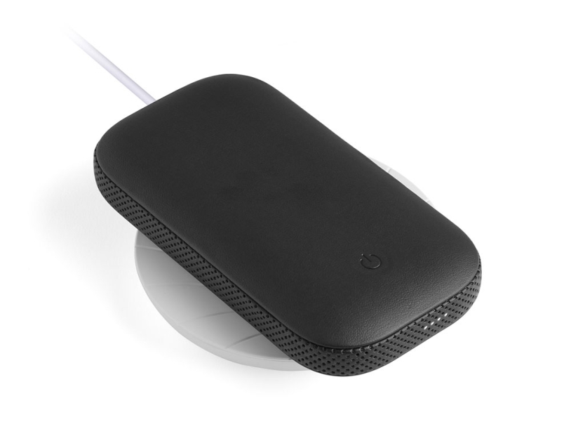 Внешний аккумулятор с беспроводной колонкой Powersound, черный (Изображение 8)
