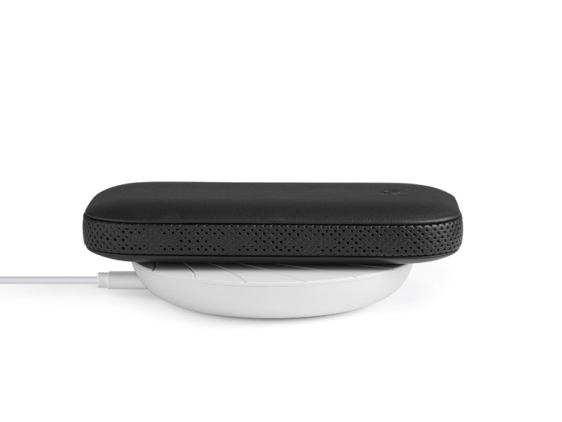 Внешний аккумулятор с беспроводной колонкой Powersound, черный (Изображение 9)