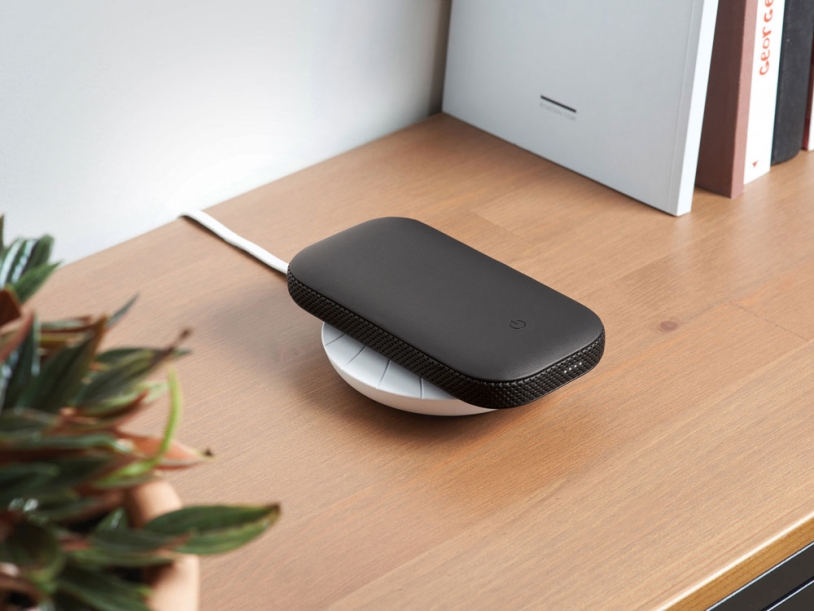 Внешний аккумулятор с беспроводной колонкой Powersound, черный (Изображение 10)