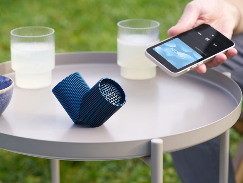 Беспроводная колонка Ray Speaker, синий (Изображение 9)