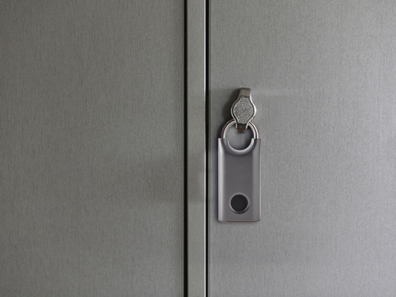 Замок с сенсором Noma Lock (темно-серый)  (Изображение 7)