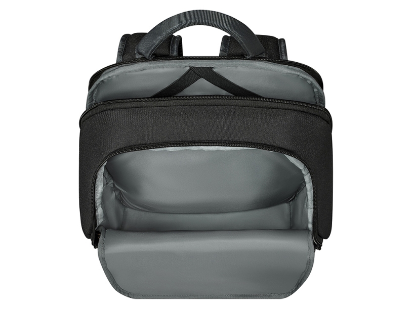 Рюкзак WENGER Move 16, чёрный, переработанный ПЭТ, 33 x 19 x 44 см, 22 л (Изображение 5)