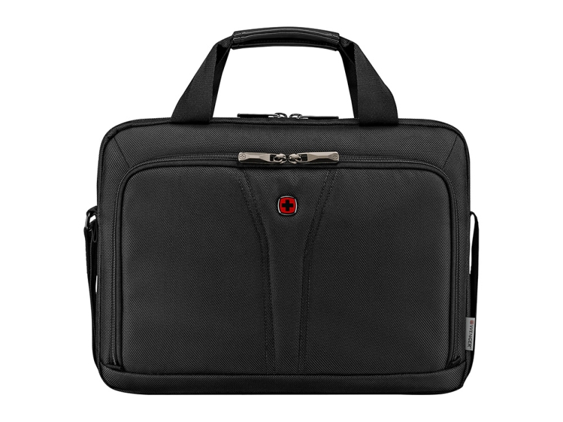 Сумка для ноутбука WENGER BC Free 14'', чёрный, 100% полиэстер, 35x26x6 см, 5 л (Изображение 3)