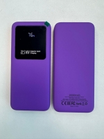 Внешний аккумулятор Kris soft touch 10000mAh (Фиолетовый)