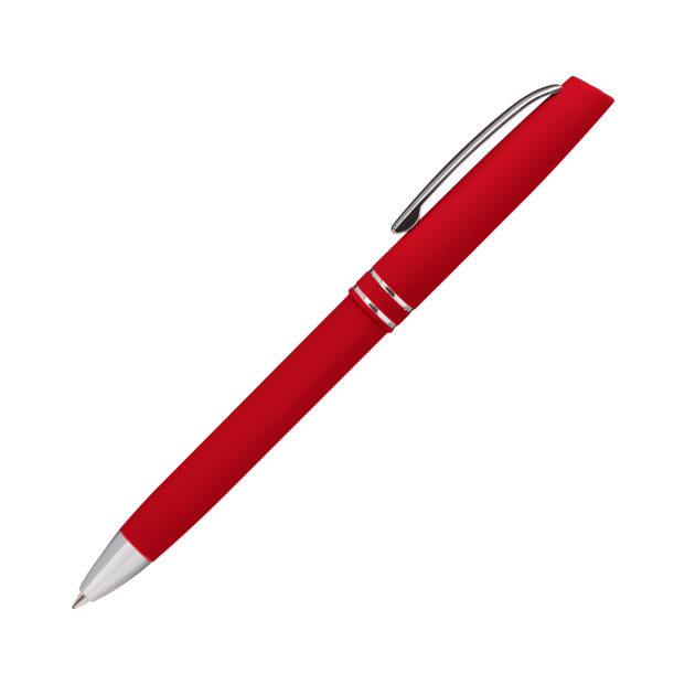 Шариковая ручка Consul, красная (Изображение 1)
