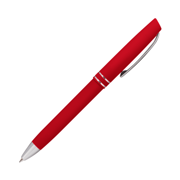 Шариковая ручка Consul, красная (Изображение 3)