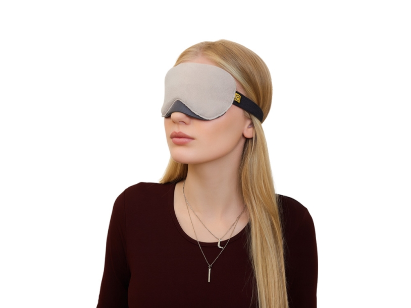Маска для глаз Travel Blue Luxury Eye Mask (453), цвет бежевый (Изображение 8)