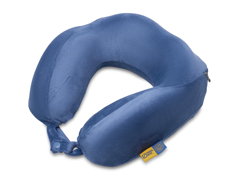 Подушка для путешествий с капюшоном Travel Blue Hooded Tranquility Pillow (216), цвет синий (Изображение 1)
