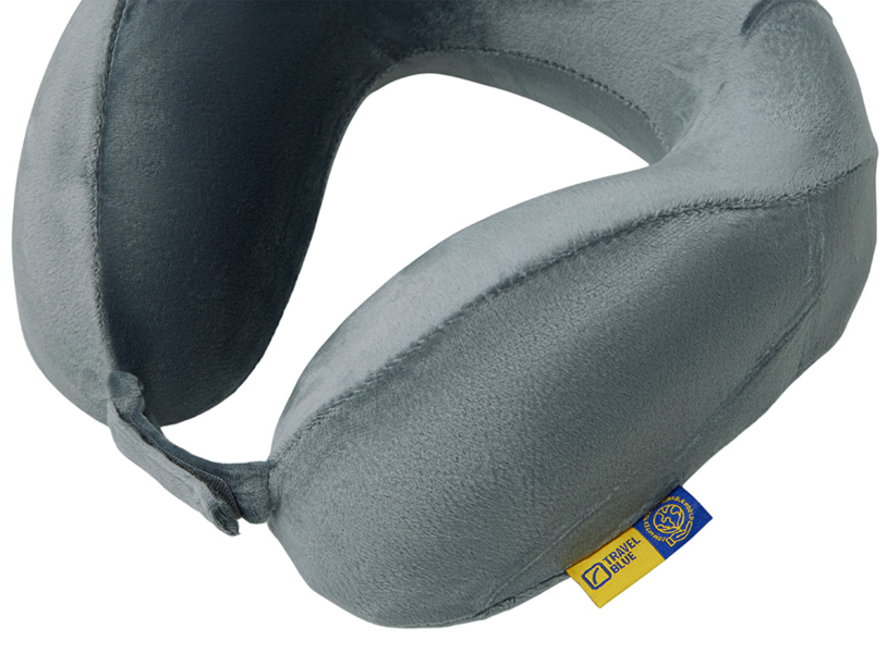 Подушка для путешествий с эффектом памяти Travel Blue Tranquility Pillow, увеличенная (212), цвет серый (Изображение 4)