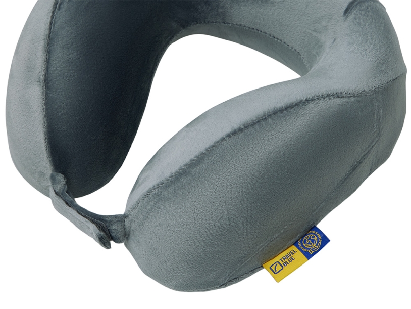 Подушка для путешествий с эффектом памяти Tranquility Pillow (серый)  (Изображение 4)