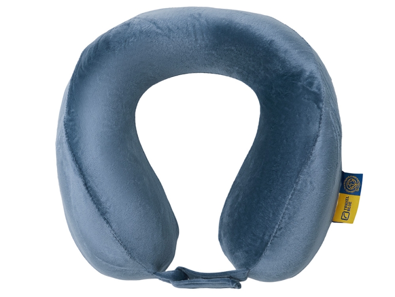 Подушка для путешествий с эффектом памяти Tranquility Pillow (серый)  (Изображение 2)