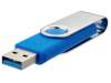 USB3.0/USB Type-C флешка на 16 Гб Квебек C (синий) 16Gb (Изображение 5)