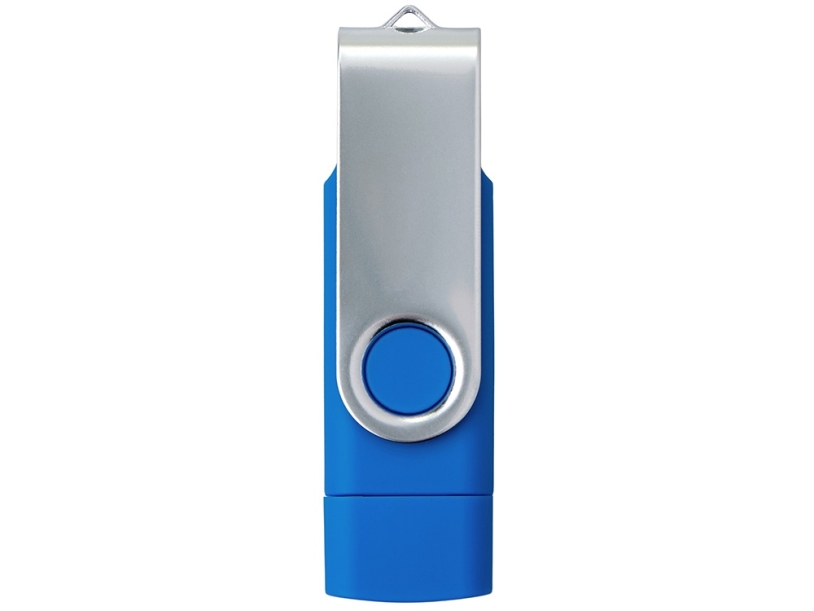 USB3.0/USB Type-C флешка на 16 Гб Квебек C (синий) 16Gb (Изображение 3)