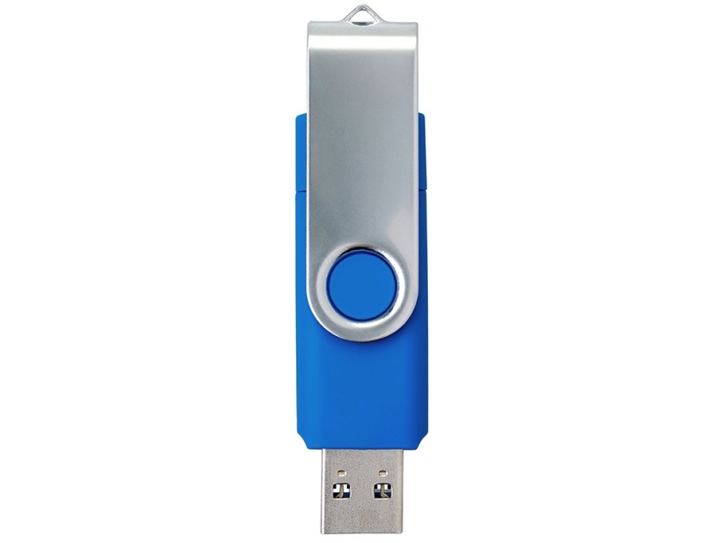 USB3.0/USB Type-C флешка на 16 Гб Квебек C (синий) 16Gb (Изображение 4)