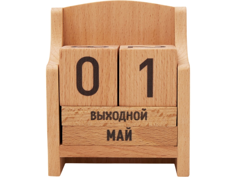 Вечный календарь из бука (Изображение 9)