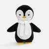 Мягкая игрушка Beastie Toys, пингвиненок с белым шарфом (Изображение 1)