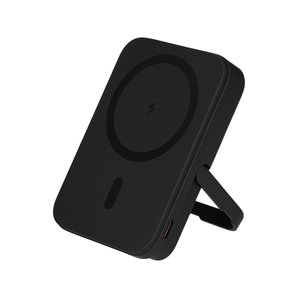 Внешний аккумулятор Union PD 10000mAh с функцией беспроводной зарядки 15W, черный (Изображение 9)