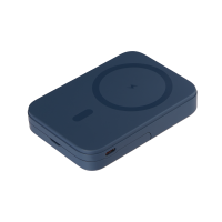 Внешний аккумулятор Union PD 10000mAh с функцией беспроводной зарядки 15W, синий