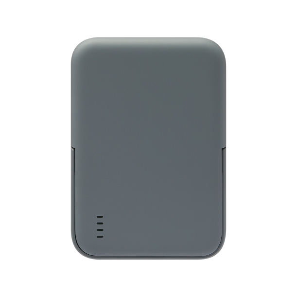Внешний аккумулятор Union PD 10000mAh с функцией беспроводной зарядки 15W, серый (Изображение 4)