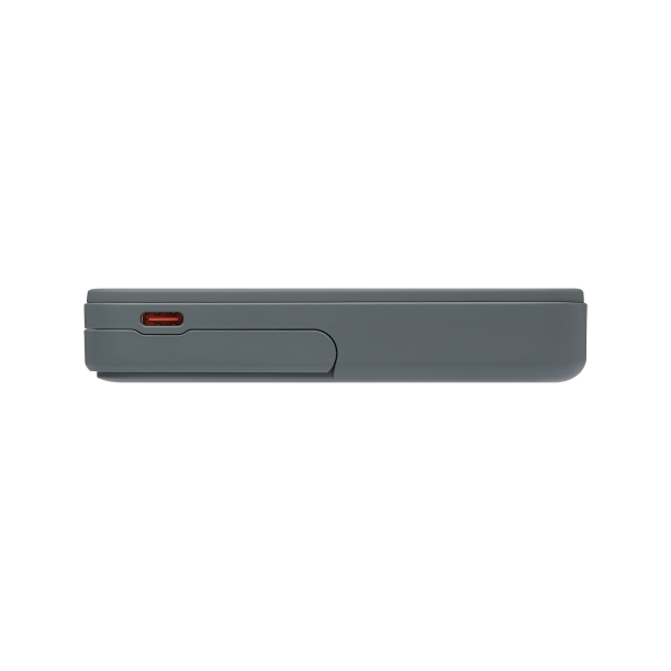 Внешний аккумулятор Union PD 10000mAh с функцией беспроводной зарядки 15W, серый (Изображение 5)