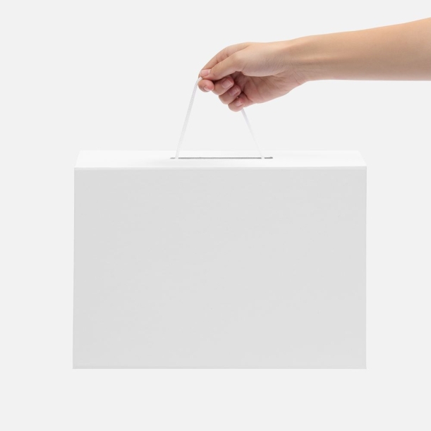 Коробка складная New Case Fold, белая (Изображение 6)