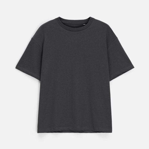 Футболка унисекс Durington, темно-серая (графит), размер 3XL/4XL (Изображение 1)