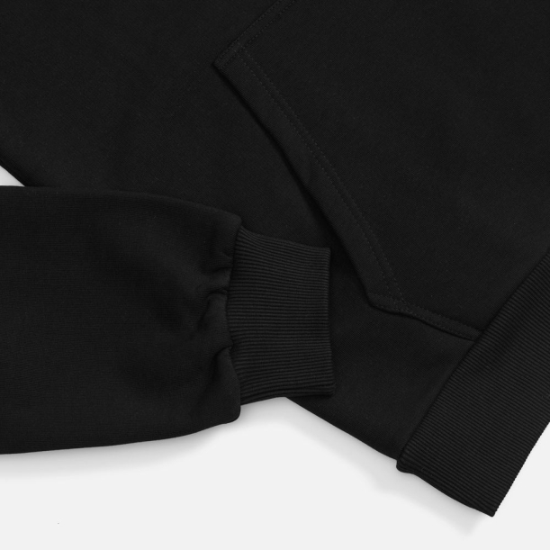 Худи унисекс оверсайз Daylero, черное, размер 3XL/4XL (Изображение 3)