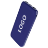 Внешний аккумулятор Kugo, 10000 mAh с подсветкой гравировки, синий (Изображение 1)