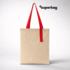 Шоппер Superbag Light (неокрашенный с красным) (Изображение 1)