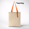 Шоппер Superbag Light (неокрашенный с оранжевым) (Изображение 1)